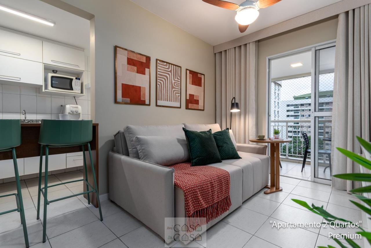 2 Quartos Com Varanda A 300M Riocentro Wi-Fi 120Mbps E Cozinha Completa - Condominio Com Piscina, Estacionamento, Portaria 24H E Parquinho Infantil - Apartamento Indicado Para Grupos, Hospedes A Trabalho E Criancas 里约热内卢 外观 照片