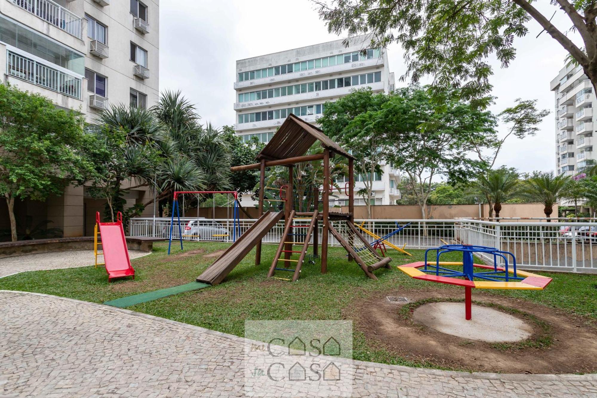 2 Quartos Com Varanda A 300M Riocentro Wi-Fi 120Mbps E Cozinha Completa - Condominio Com Piscina, Estacionamento, Portaria 24H E Parquinho Infantil - Apartamento Indicado Para Grupos, Hospedes A Trabalho E Criancas 里约热内卢 外观 照片